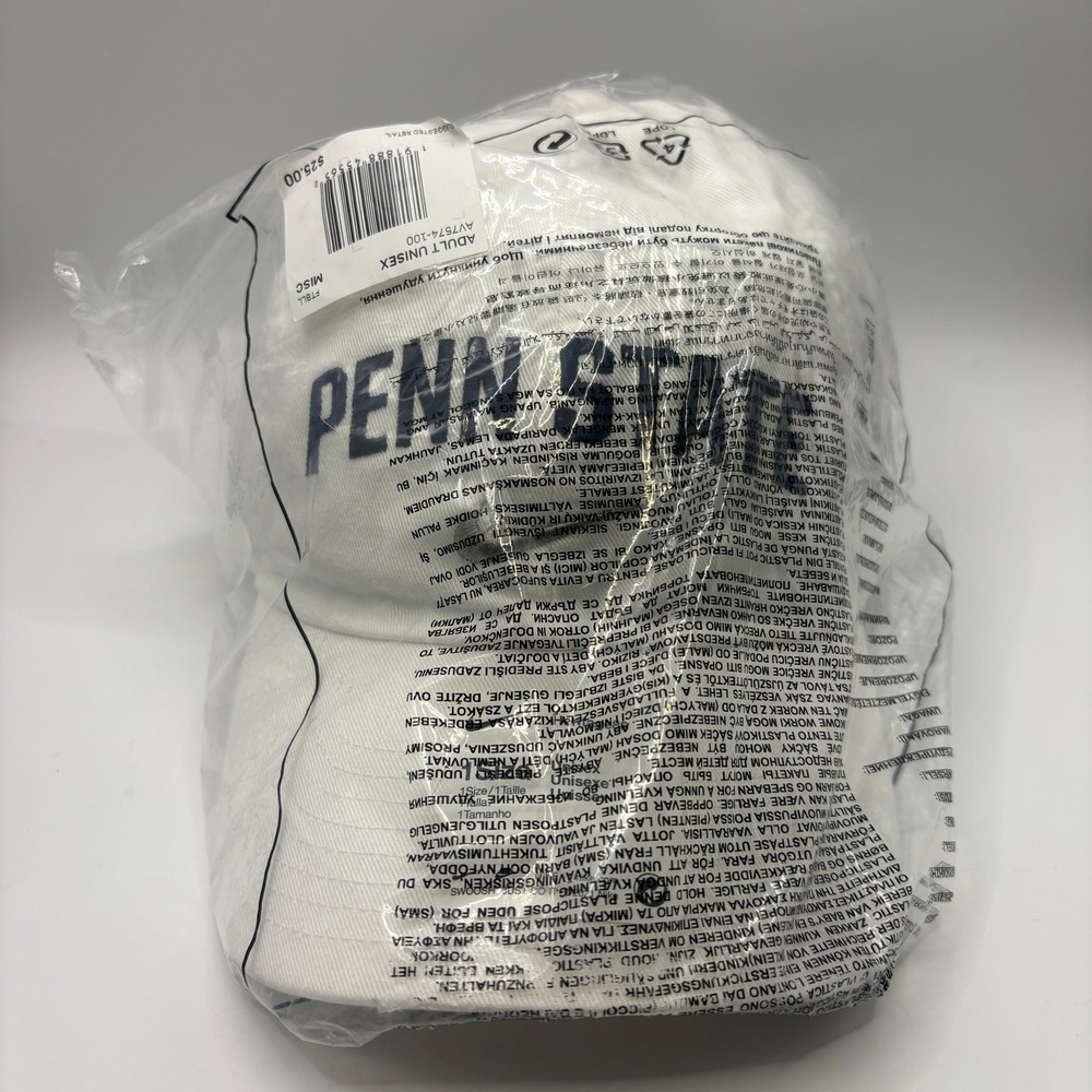 Penn State Nittany Lions Nike Heritage 86 Adjustable Hat White AV7574-100